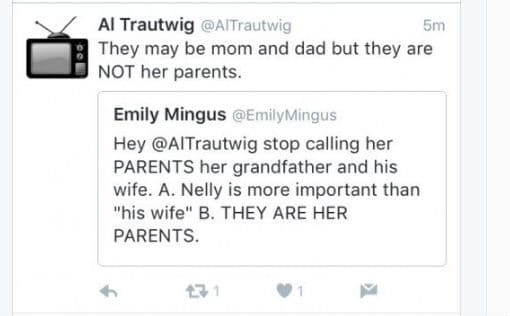 The tweet was deleted but the controversy continues.