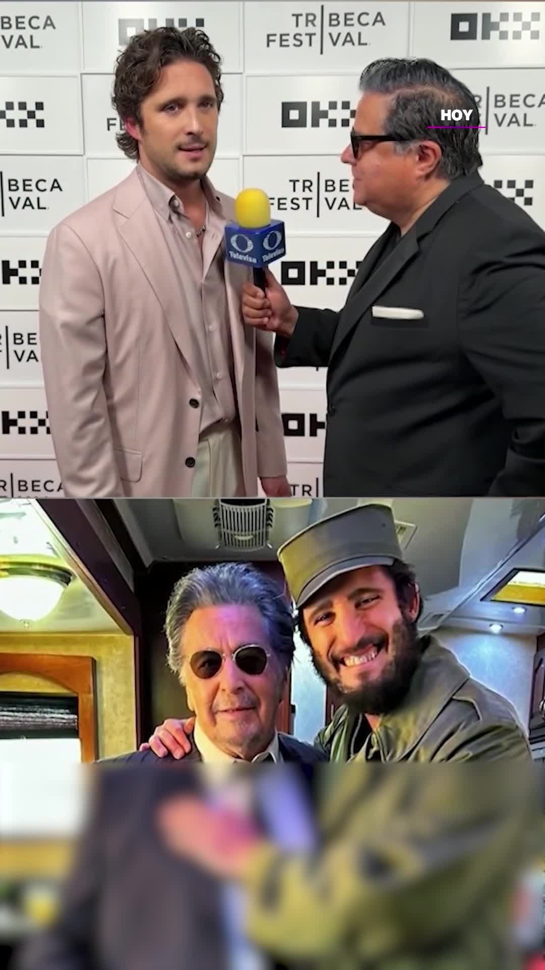 Al Pacino queda SORPRENDIDO con Diego Boneta