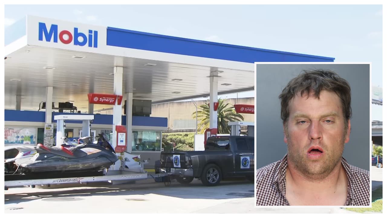 Lo arrestan acusado de robar en una estación de gasolina y apuñalar al empleado