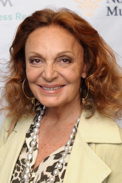 68.- DIANE VON FURSTENBERG. La diseñadora de modas de 67 años acaba de celebrar el 40 aniversario de su marca. Sus diseños son considerados liberadores para las mujeres.
