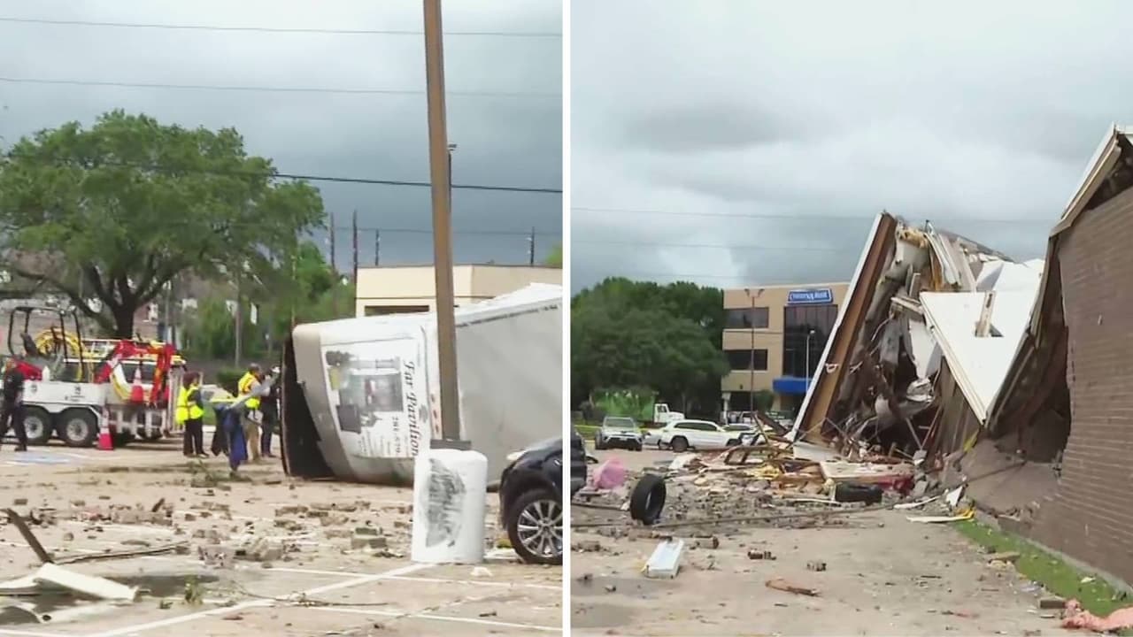 El Servicio Meteorológico Nacional confirmó que 
<b>un tornado de categoría EF-1 tocó tierra en el área de Katy, Texas</b> durante la madrugada del 10 de abril.