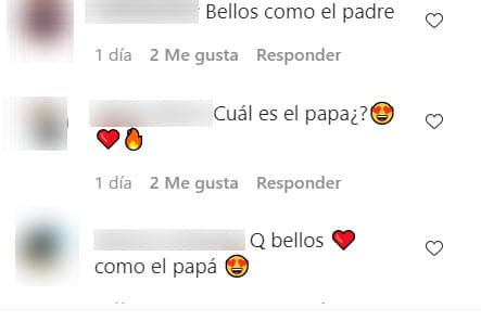 Los jóvenes arrancan suspiros a más de alguno de los fans del artista, según consta en algunos de los comentarios que le dejan. Hay quienes incluso
<b><a href="https://www.univision.com/famosos/sergio-sendel-celebra-el-cumpleanos-de-su-hijo-graco-y-muestra-el-gran-parecido-que-tiene-con-el-fotos" target="_blank"> se preguntan quién es el papá </a></b>al ver al artista junto a su hijo.
<br>