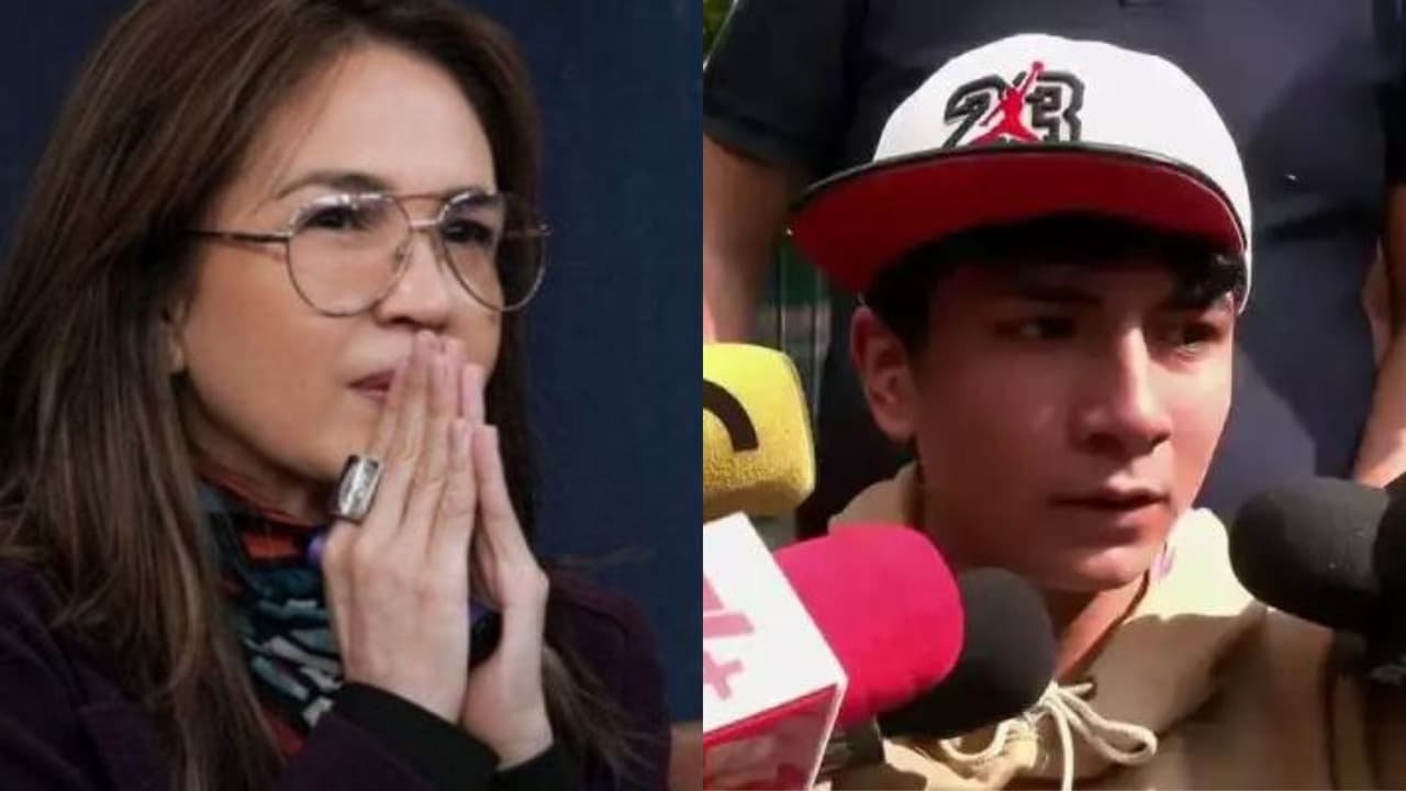 Yolanda Andrade tiene noble gesto con estudiante que sufrió quemaduras por agresión