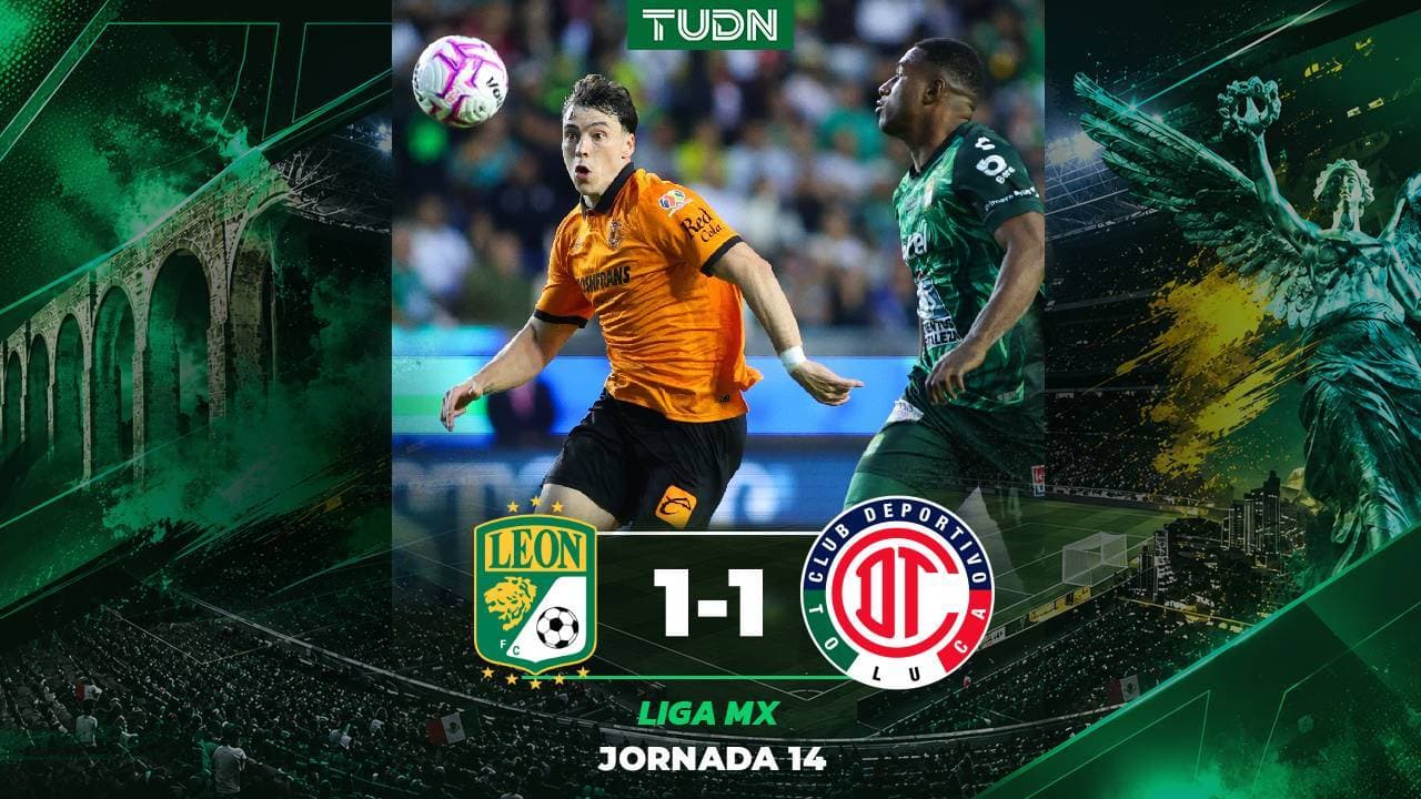 Toluca liga su sexto partido consecutivo sin ganar en el Apertura 2026