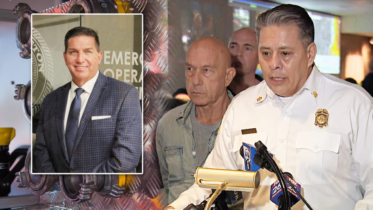 Samuel Peña no es más el Jefe de Bomberos de Houston; es sustituido por Thomas Muñoz