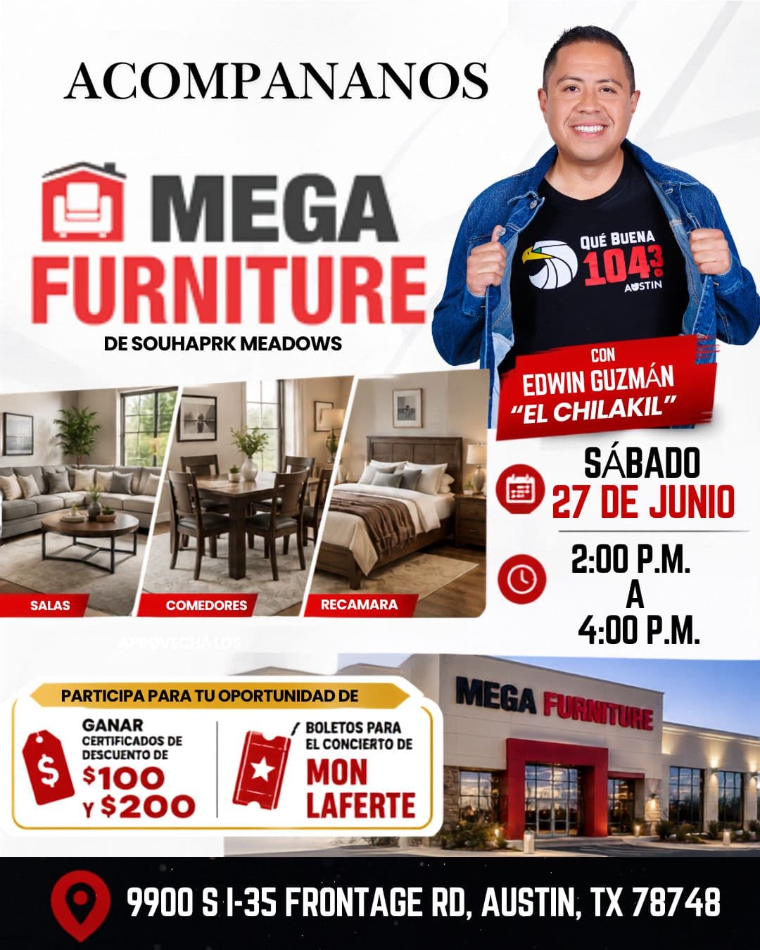 🛋️ ¡ESTE SÁBADO SE PONDRÁ A LO MEGA! 🛋️🎉