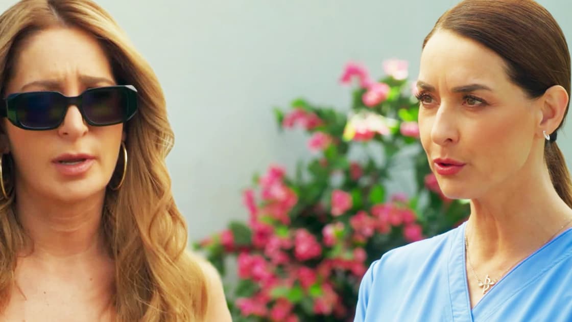 Aitana amenaza a Larisa con quitarle a Luciano | Mi Verdad Oculta | Capítulo 43