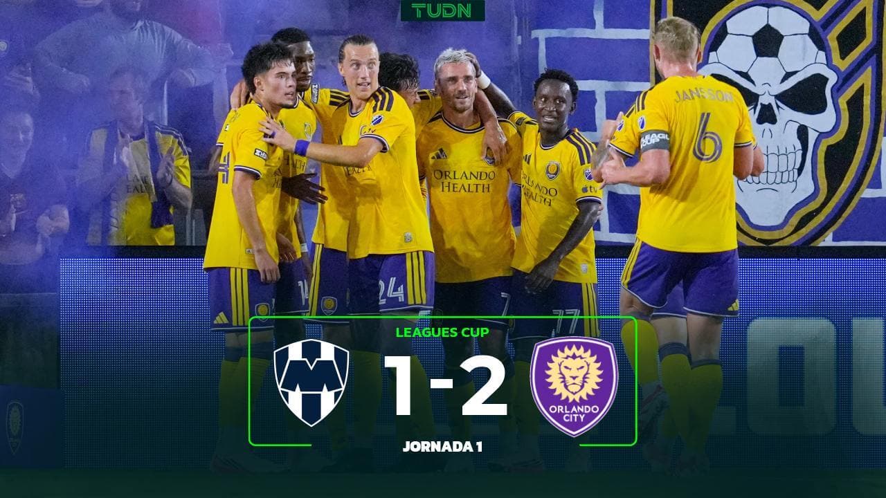 Monterrey pierde ante Orlando City en su debut en Leagues Cup