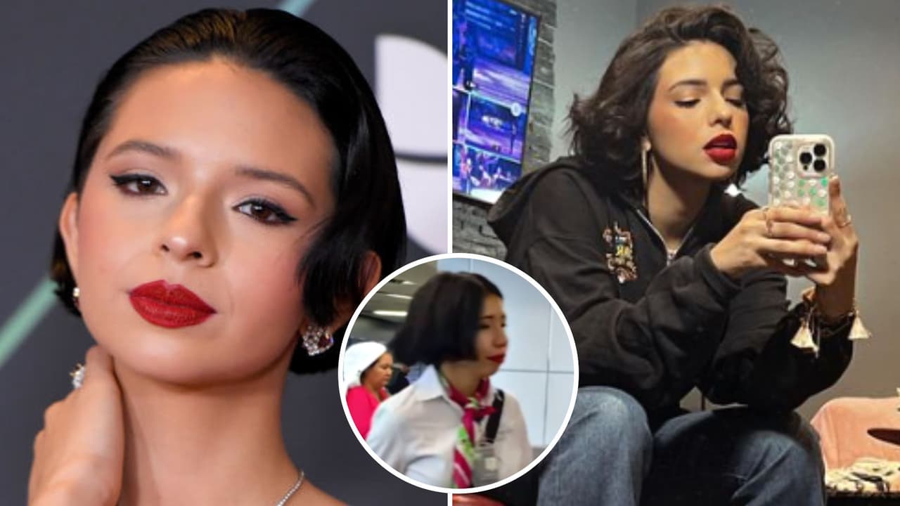 Ángela Aguilar tiene una doble mexicana que es sobrecargo: el gran parecido sorprende a TikTok