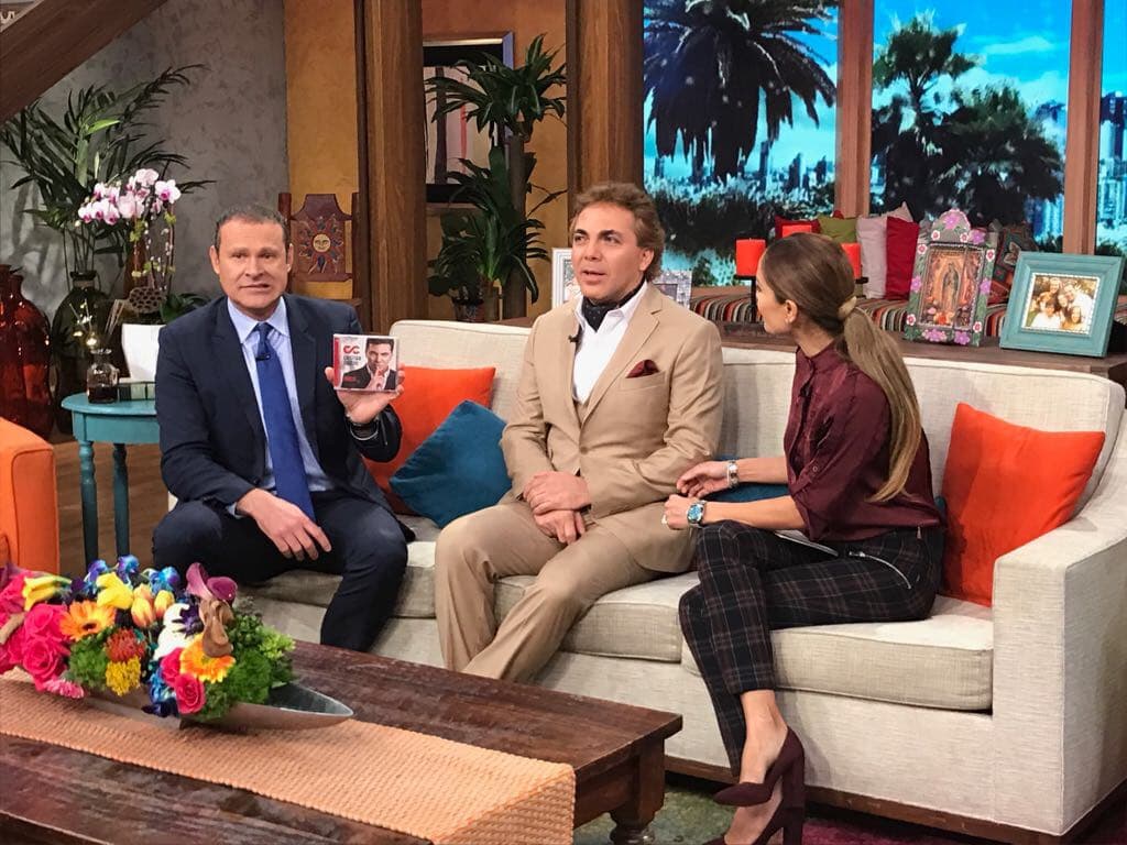 Cristian está listo para enamorarnos con las nuevas canciones de su disco.