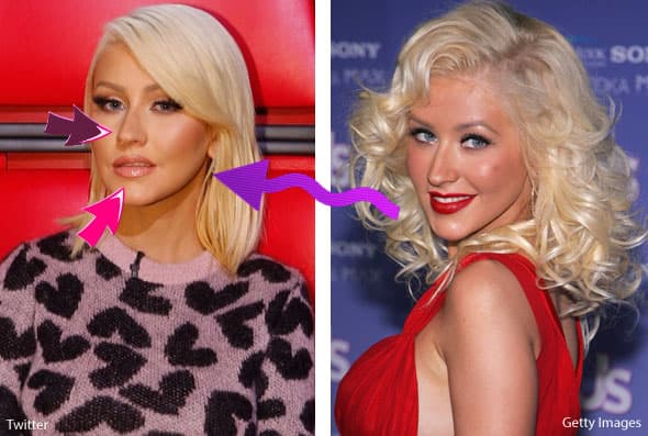 ¿Maquillaje, peso, photoshop, edad?... No se sabe qué le pasó a Christina Aguilera, pero se ve muy diferente. Mira su transformación.