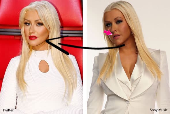 El sitio HollywoodLife reportó que Christina posiblemente recurrió al cirujano plástico.