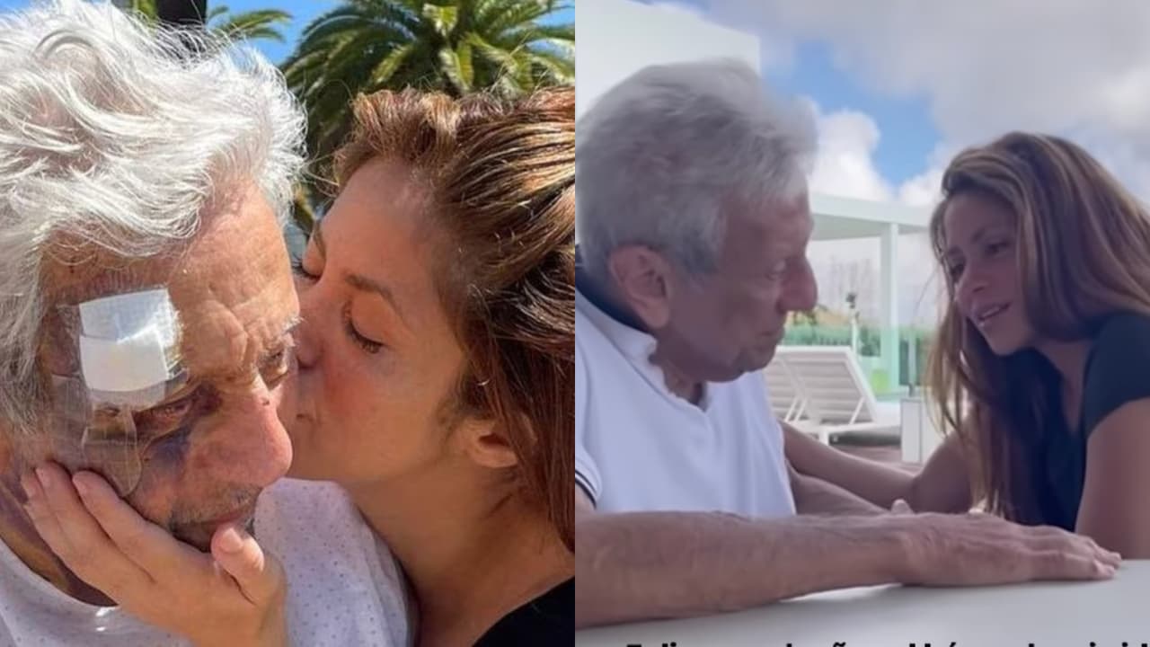 Operan a papá de Shakira en Colombia: la cantante estuvo presente y esto se sabe sobre su salud
