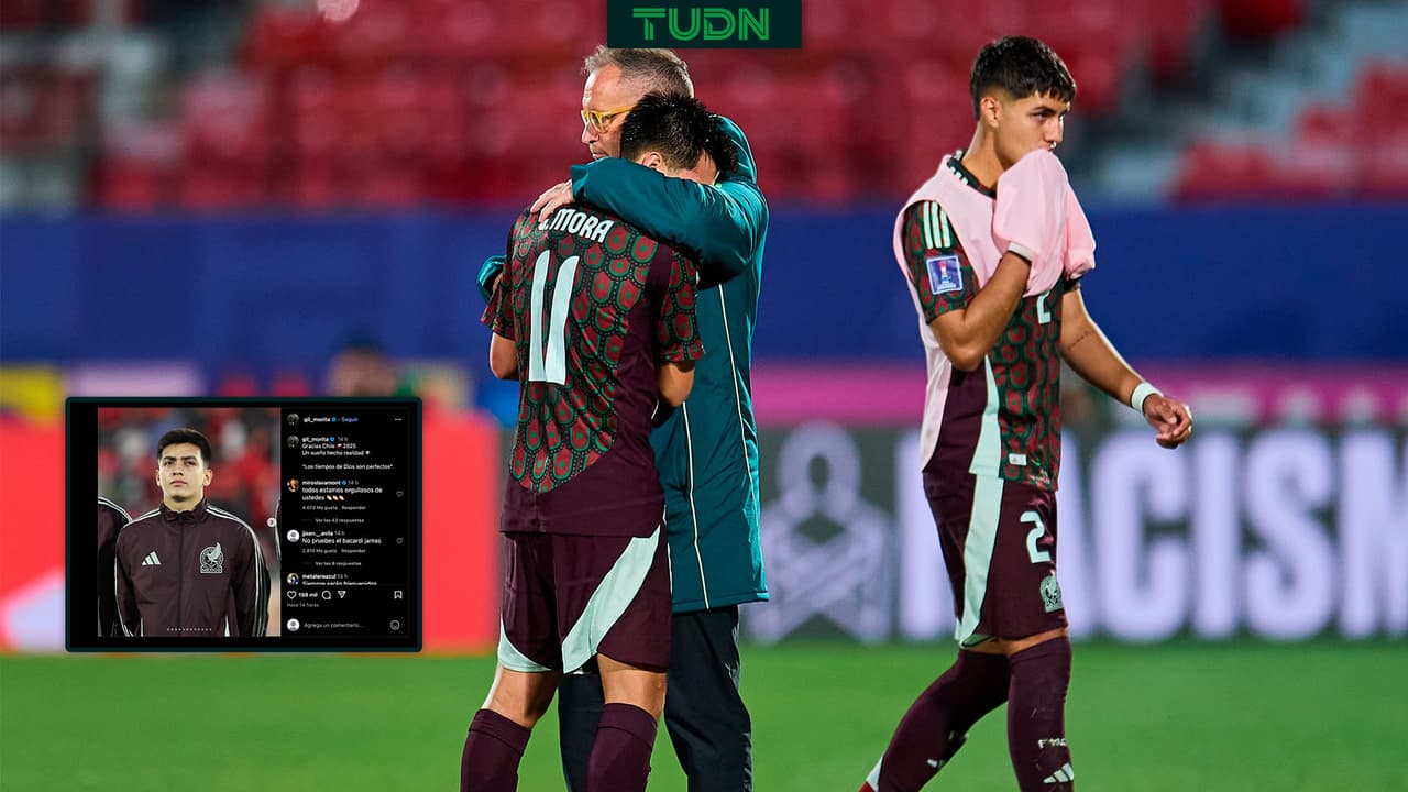 Gilberto Mora rompe el silencio tras eliminación de México en Mundial Sub-20