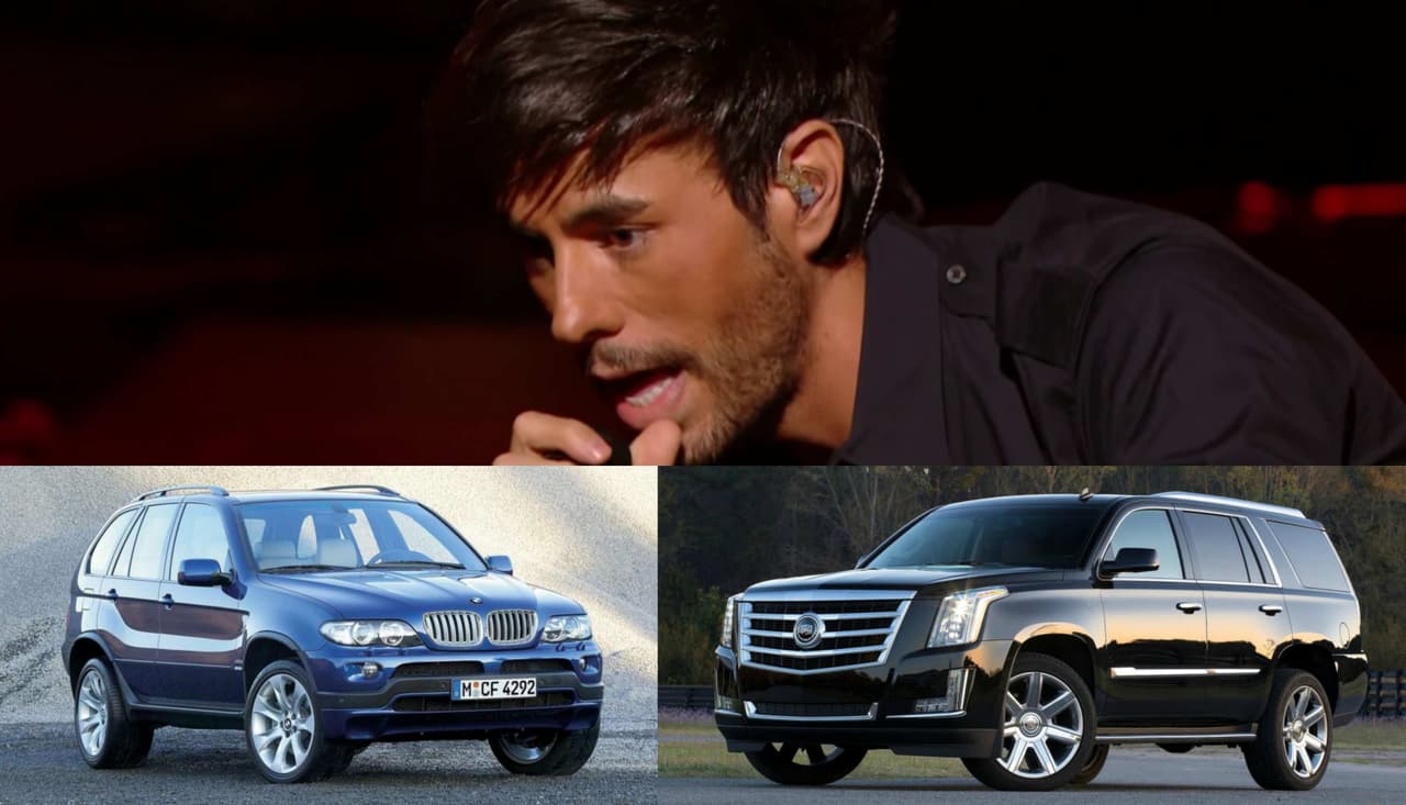 Conoce las camionetas de Enrique Iglesias