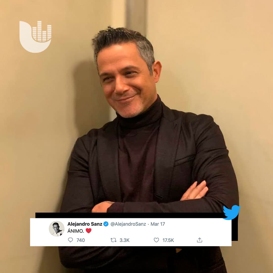 <b>Alejandro Sanz</b> no dice mucho, pero sí hace. ¿Ya vieron su concierto virtual junto a Juanes?