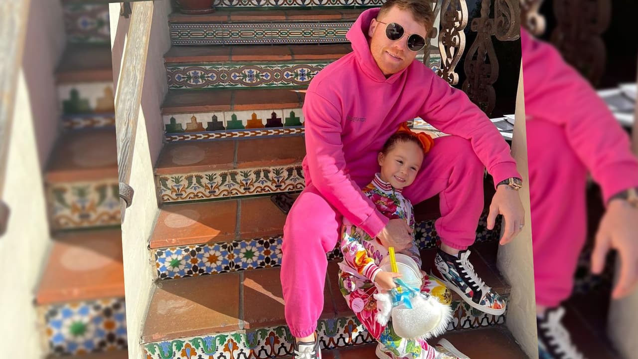 El tierno gesto de Canelo con su hija en el día de San Valentín