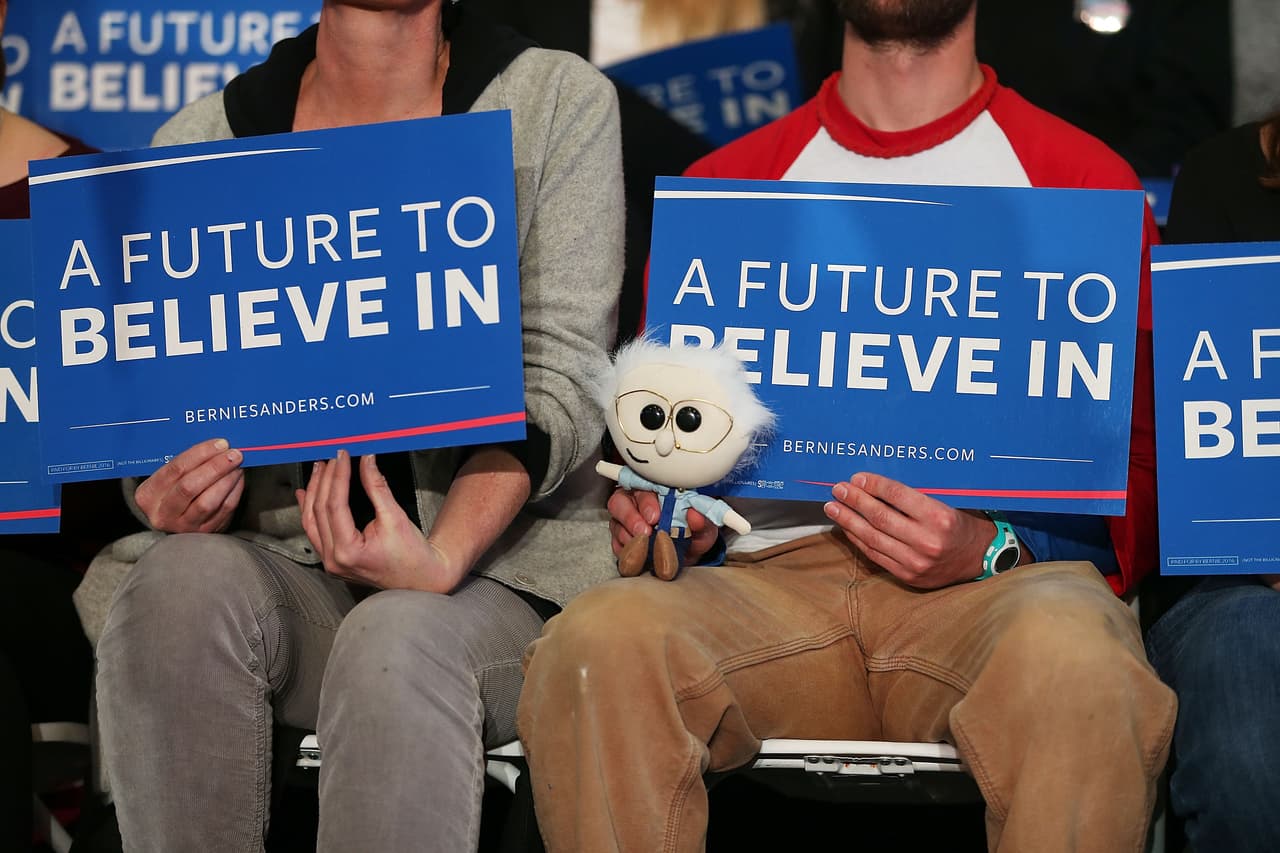 Un evento de Sanders en Nevada
