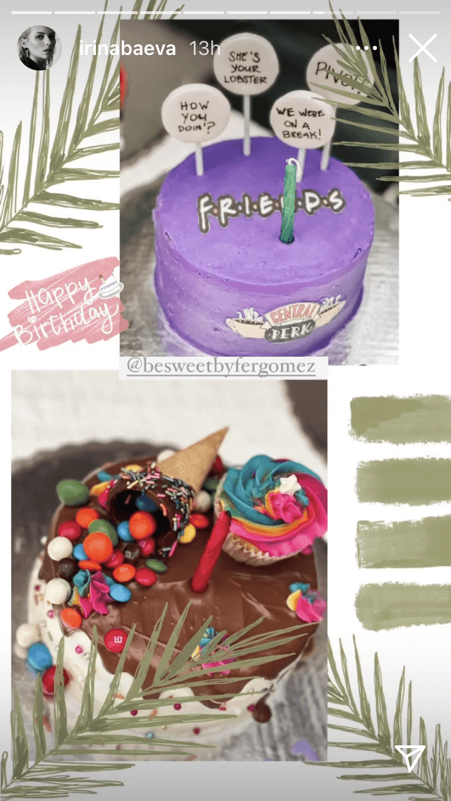 La pequeña Alexa Miranda recibió un colorido pastel personalizado que partió con la que pronto se convertirá en su madrastra oficialmente.