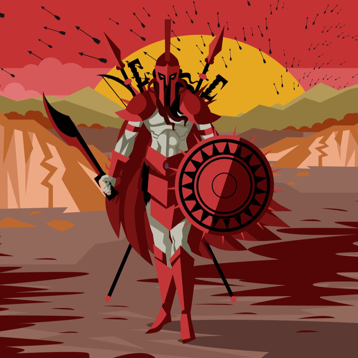 Una de las explicaciones más aceptadas es la que lo remonta a la asociación que se hace con Marte (dios de la guerra) y también al número 13 que los babilonios consideraban de mal agüero, debido a que era el mes extra que habían añadido a su calendario para hacerlo coincidir con los 365 días del año.