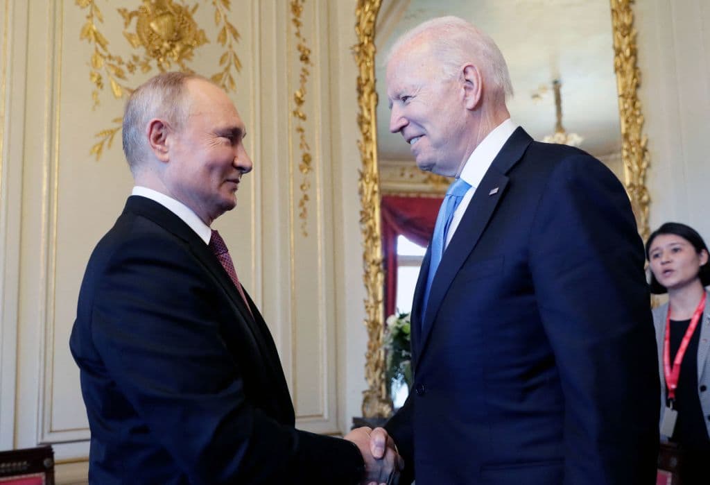 Biden y Putin frente a frente en su esperada primera cumbre presidencial en Ginebra