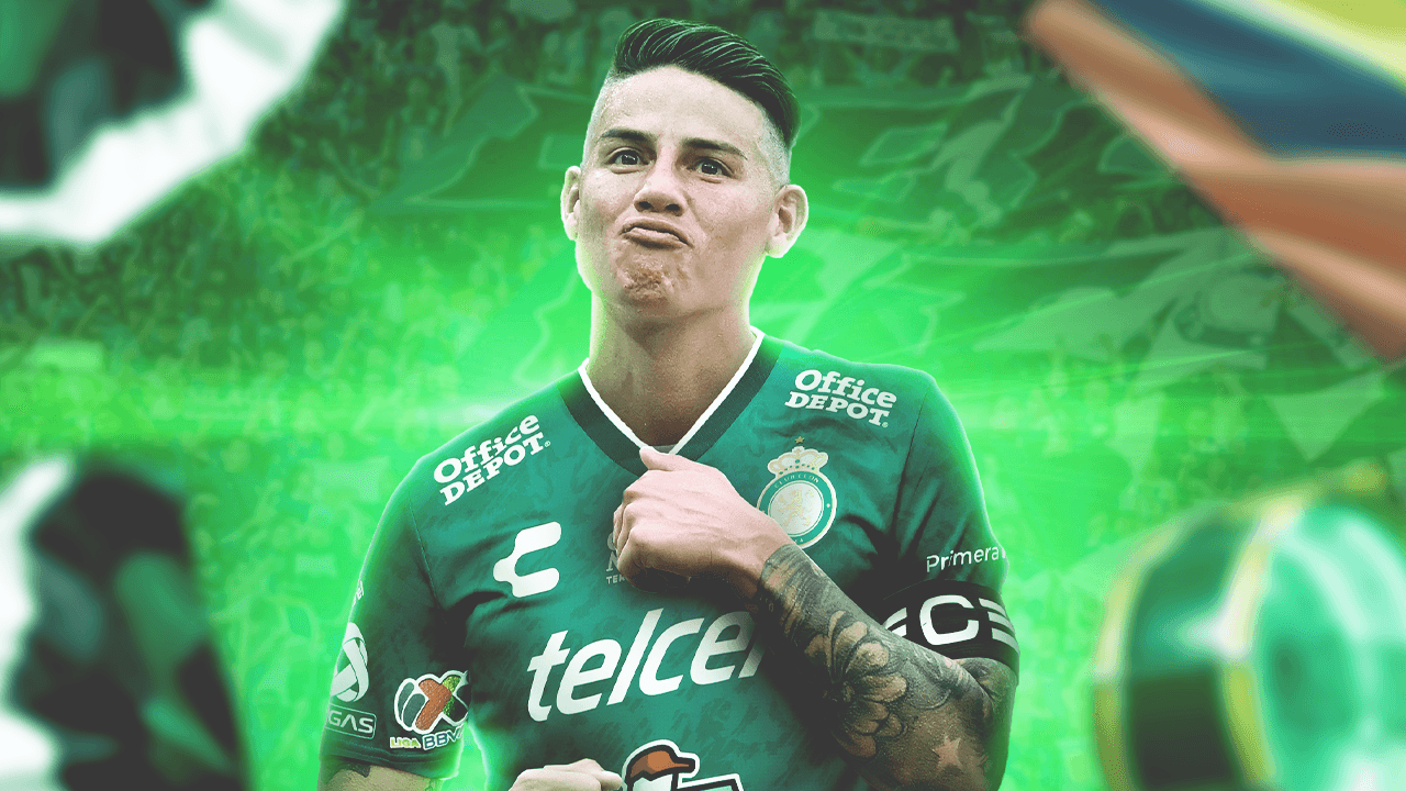 ¡Llegó el bombazo! James Rodríguez es jugador de Léon