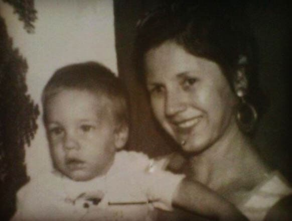 Así lucía William Valdes de bebé.