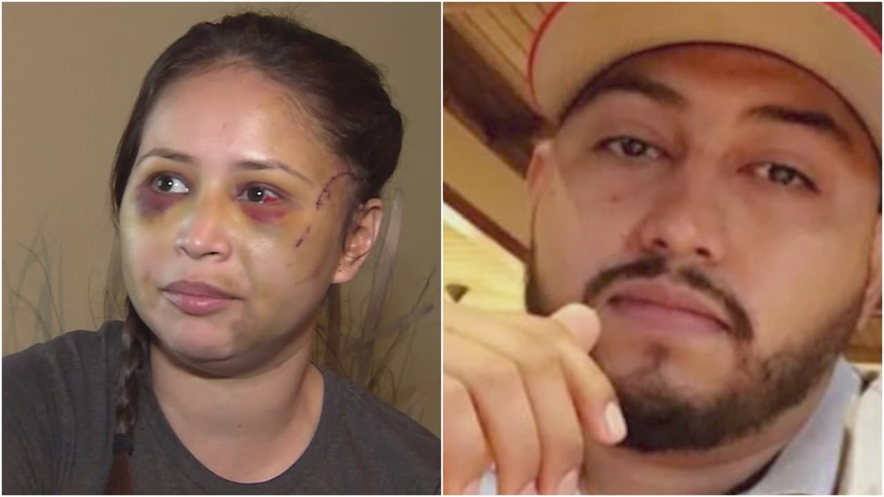 Prisca Mendoza cuenta que los 
<b><a href="https://www.univision.com/local/houston-kxln/priscila-mendoza-victima-violencia-domestica-heriberto-morantes-sospechoso-fugitivo-houston">golpes que recibió</a></b> por parte de su pareja, con quien tenía una relación desde hace 13 años, ocurrieron después de que el sujeto se molestara porque ella había salido con familiares el pasado viernes.