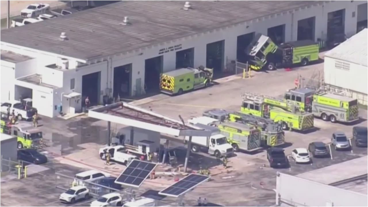 Un muerto y varios heridos deja incendio en una instalación del condado Miami-Dade