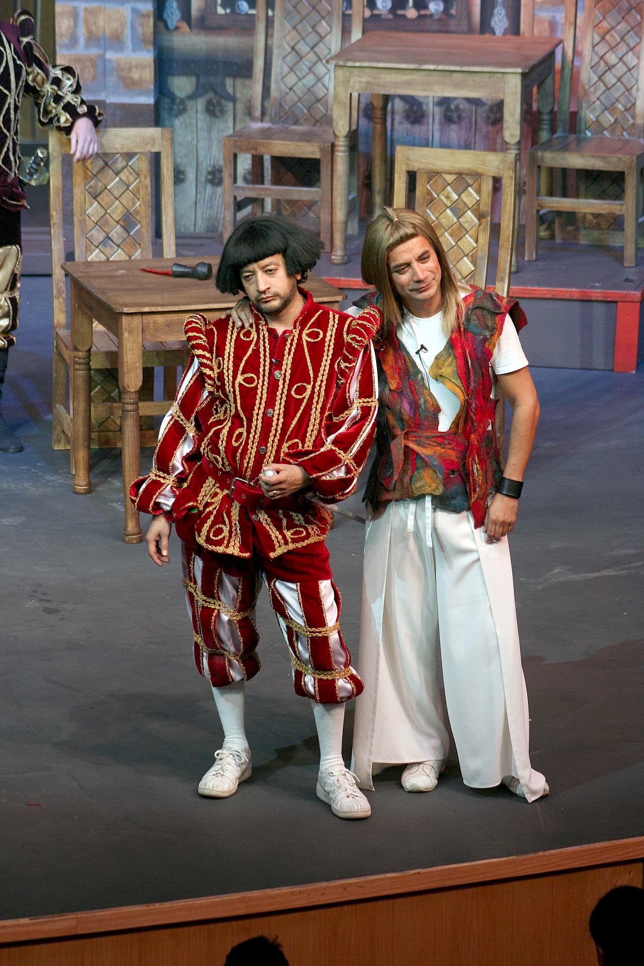 'La Jitomata y La Peregila', 'Higor y el Científico Loco', son algunos de los personajes con los que los hermanos 
<b>Germán</b> y 
<b>Freddy Ortega</b>, 'Los Mascabrothers', se suman a la lista de las figuras que nos matan a carcajadas.