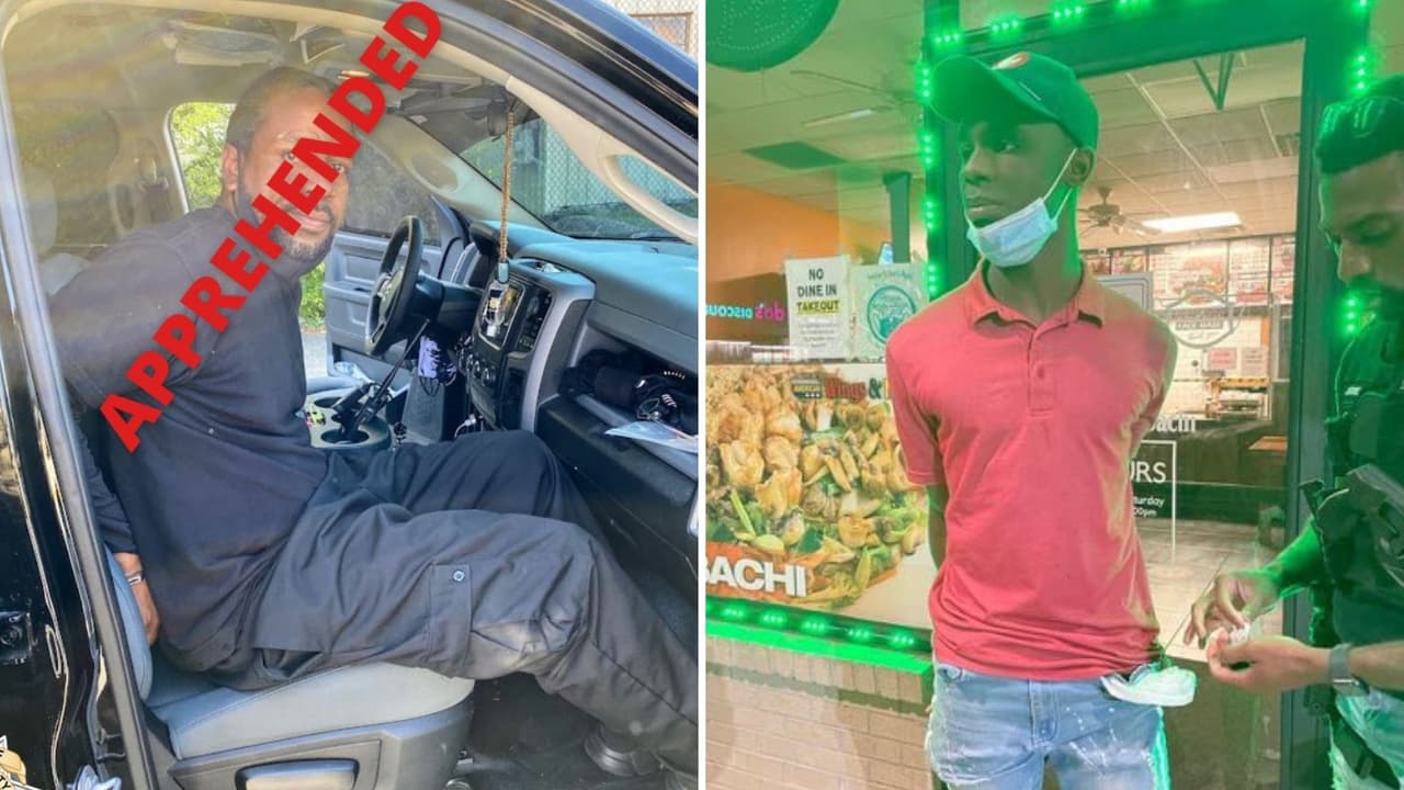 Capturan a dos de los hombres más buscados en el condado de Fulton