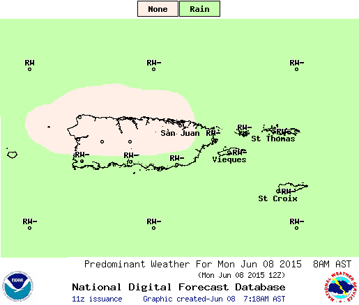 Prevalece ambiente seco y brumoso para la Isla