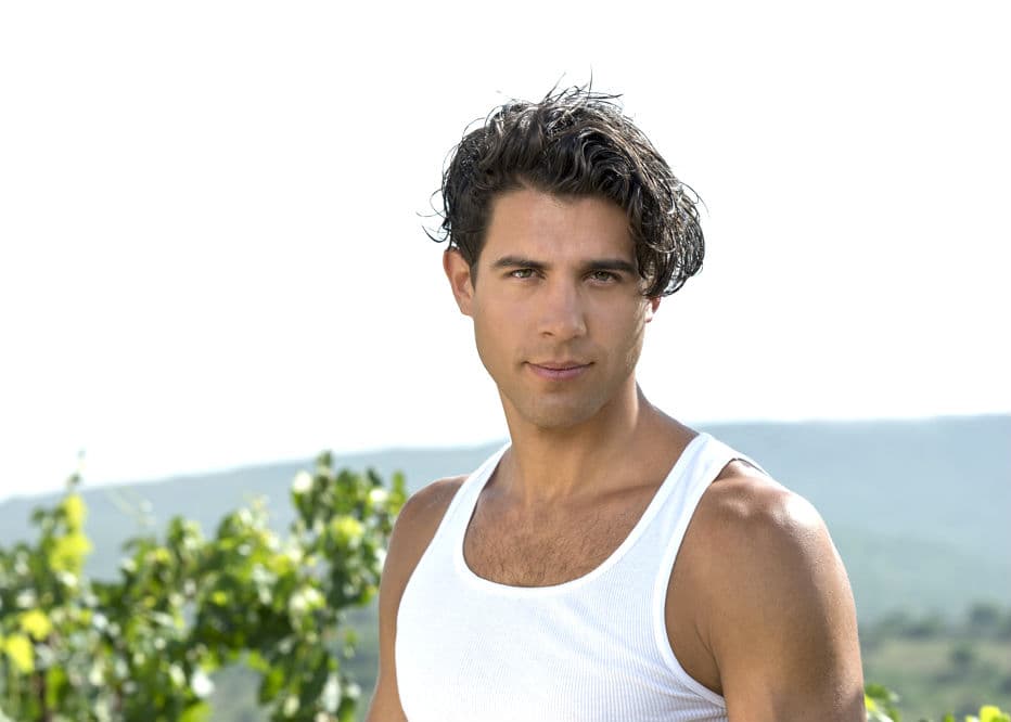 Luciano saldrá en la segunda etapa de la historia, es hijo de 'Ramón' y se encarga de trabajar en las bodegas del viñedo.