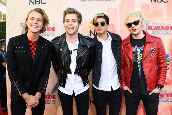 Los chicos de 5 Seconds of Summer