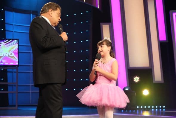 Durante su entrevista, no dejó de sonreír.