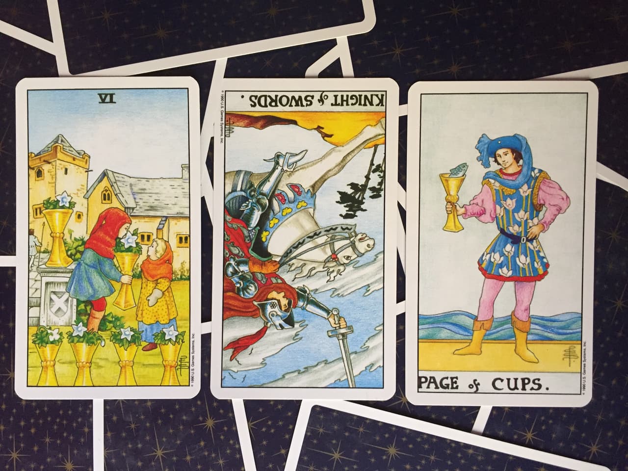 Si te sale al revés, el caballero está haciendo mal las cosas. Hay una falta de sentido, orientación y todo se está arruinando. Seguramente estás tomando decisiones que no solo son apresuradas, precipitadas, sino también equivocadas, y lo más probable es que te estás lastimando a ti y a tu entorno.