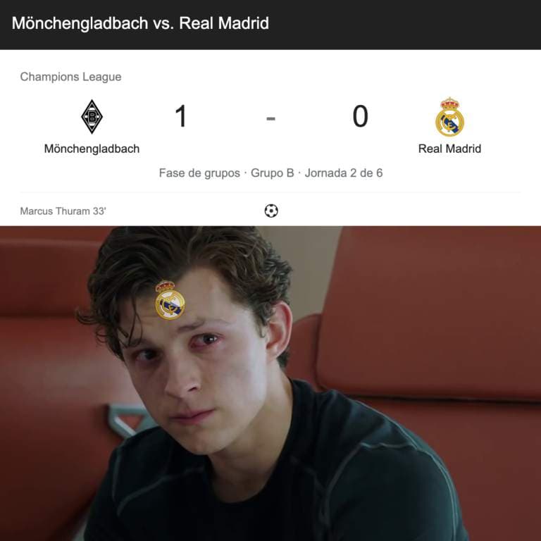 Los memes tundieron al Real Madrid… ¡otra vez! | El conjunto de Zidane no consigue ganar en la Champions League y las redes sociales lo gozan.