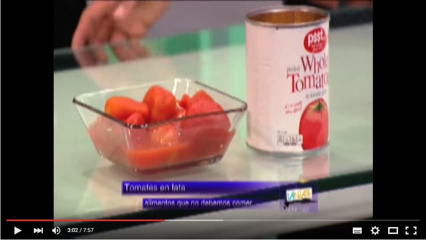 Alimentos que no debemos de comer