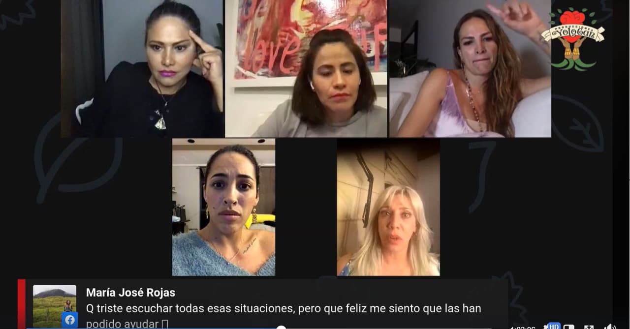 La actriz fue una de las invitadas en el programa 
<a href="https://www.facebook.com/VanessaBaucheOf/videos/2555466748041880/" target="_blank">'Primero somos MX'</a> que se transmite por Facebook y que es conducido por su colega 
<b>Vanessa Bauche</b>. En ese episodio hablaron de la violencia contra la mujer y cómo las ponentes lograron superar situaciones adversas.
<br>