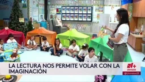Club de Libros 23 hizo volar la imaginación de los niños de Kendale Lakes Elementary