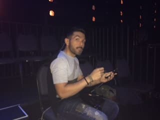 José Santana y Saritza Alvarado disfrutaron de la transmisión del show previo a la gran final de La Banda.