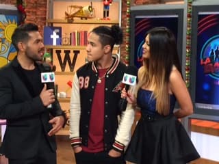 José Santana y Saritza Alvarado disfrutaron de la transmisión del show previo a la gran final de La Banda.