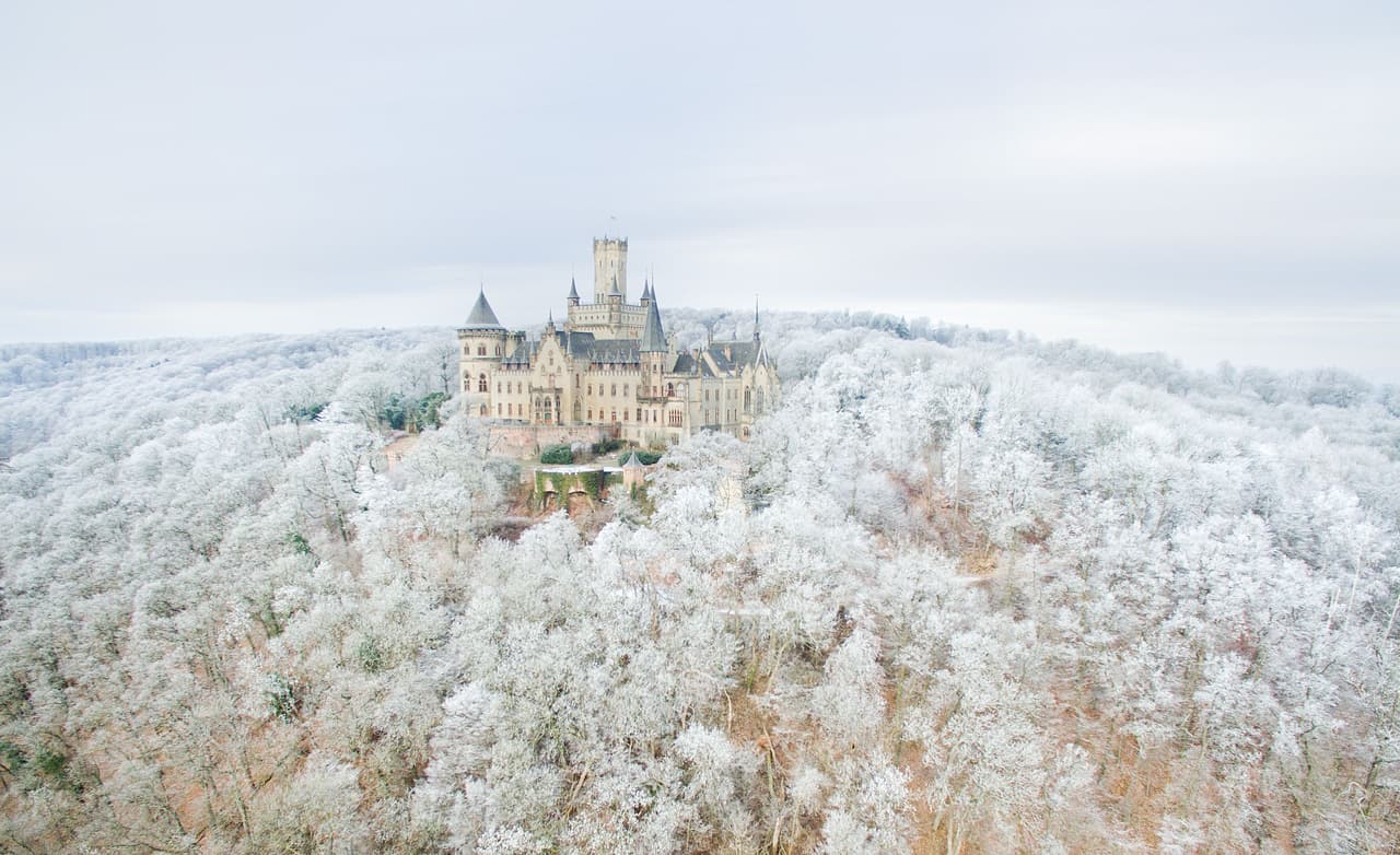 El príncipe Christian de Hannover presentó oficialmente a su novia en 2014 en ese mismo castillo.