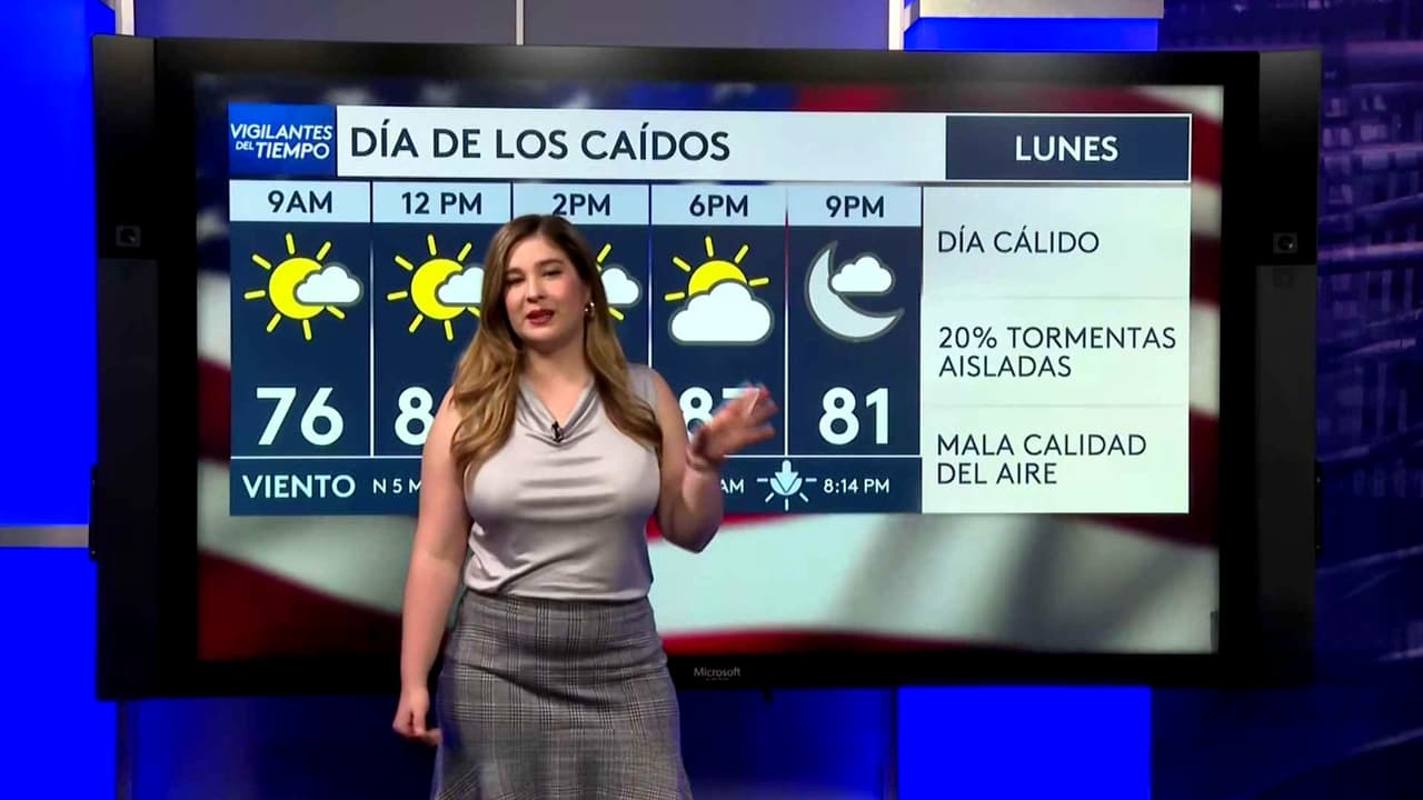 Pronóstico del tiempo hoy en Houston: Día cálido con mala calidad del aire; el termómetro alcanzará 90 °F