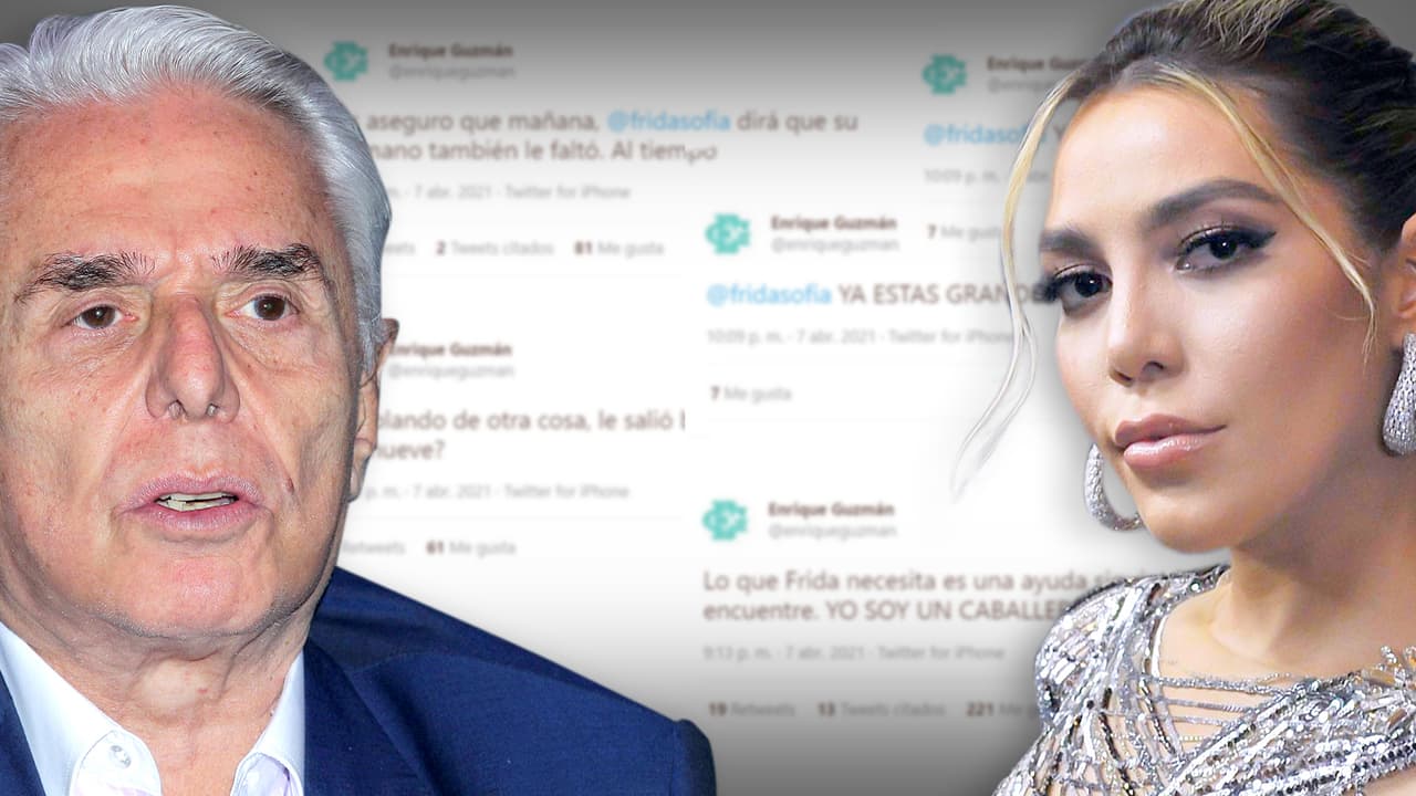 Enrique Guzmán reta a Frida Sofía a que lo demande tras acusarlo de abuso sexual 