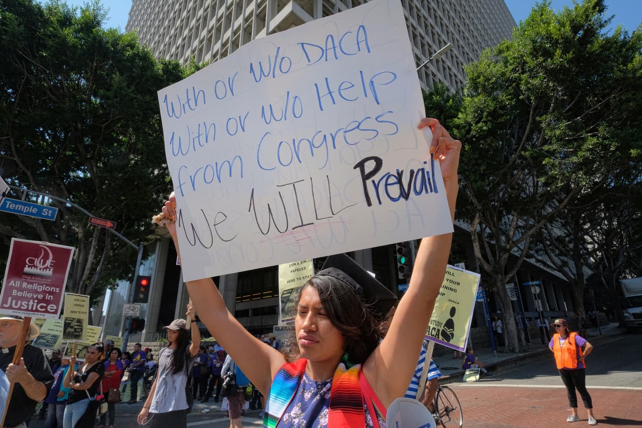 "Con o sin DACA, con o sin la ayuda del Congreso, nosotros prevaleceremos".