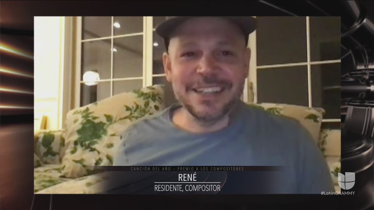 Residente fue el triunfador de la Canción del Año por 'René'. Pidió a los artistas "no tener miedo" y a "sentirse incómodos para obligarse a innovar y ser creativos".