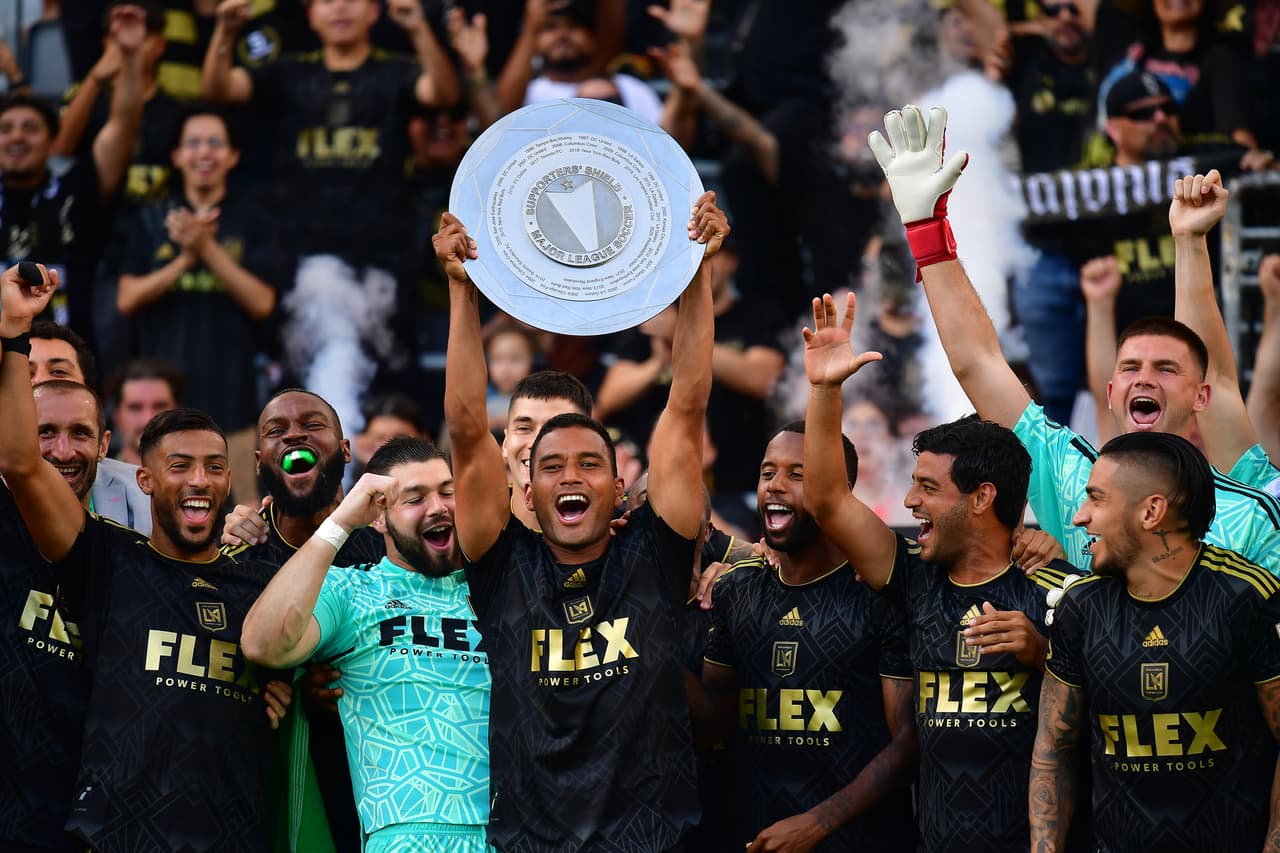 LAFC fue el mejor equipo a lo largo y ancho de la temporada regular de la Major League Soccer. Sumó 67 puntos y sostuvo una dura lucha con Philadelphia Union.
<br>Gary A. Vasquez/Gary A. Vasquez-USA TODAY Sports