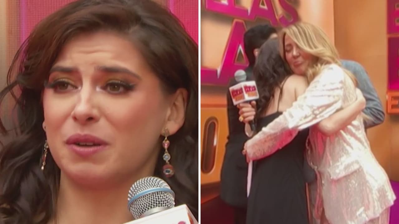 Andrea Legarreta hace llorar a 'su niña' al reencontrarse en 'Las Estrellas bailan en Hoy'