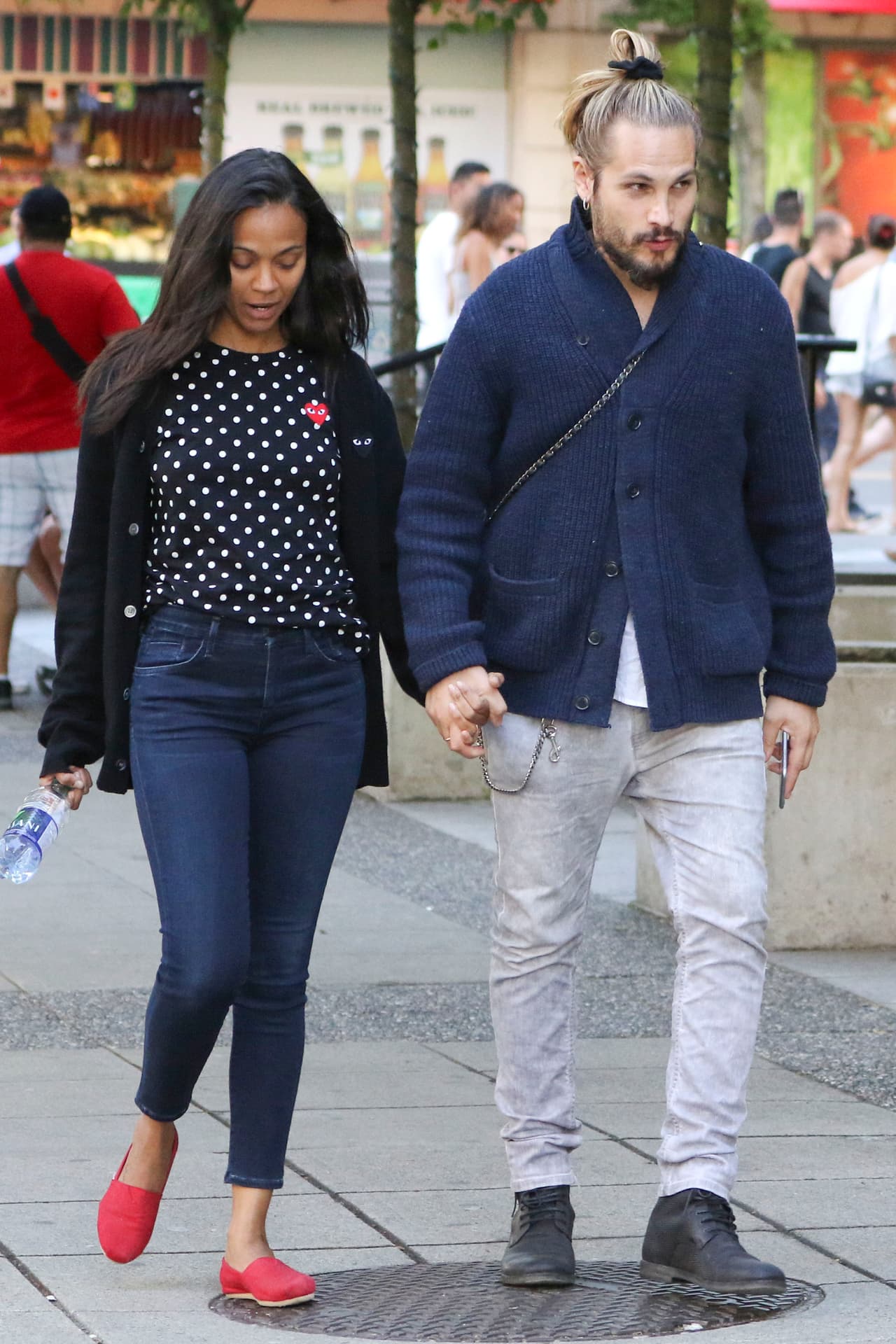 A pesar de tiempo de casados, Zoe Saldana y Marco Perego siguen con la llama del amor viva.